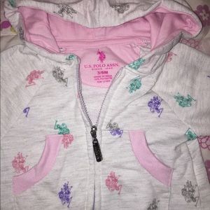 U.s polo baby girls jacket .!